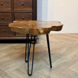 英国アンティーク調 マホガニー無垢 デスク テーブル 書斎机 作業机