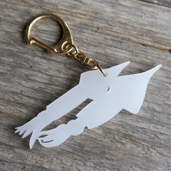 ヤリイカのアクリルキーホルダー 3枚目の画像