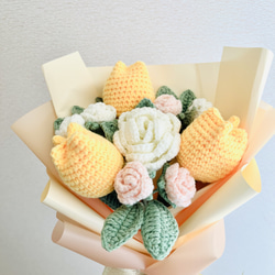 ギフト 花束 花 プレゼント 枯れない花 あみぐるみ 記念日 結婚式 誕生
