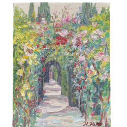 油絵 絵画 【ほたるの里】 絵画 HR 通販 14820945｜Creema(クリーマ