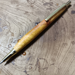 花梨瘤 紅白スポルテッド残り 2本 ペン・筆記用具 優しい木の工房 通販