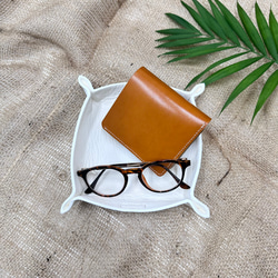 滑らかな肌触り　鹿革アクセサリートレイ 3枚目の画像