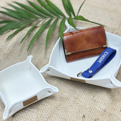 滑らかな肌触り　鹿革アクセサリートレイ 5枚目の画像