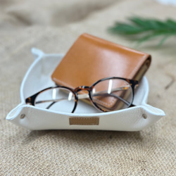 滑らかな肌触り　鹿革アクセサリートレイ 6枚目の画像