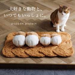 【TVで紹介✨】フワフワむぎゅっと『ねこの手スリッパ』2匹以上で送料無料♪母の日ギフト2026 20枚目の画像