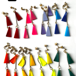 トライアングルトライアングル　ピアス/イヤリング 2枚目の画像