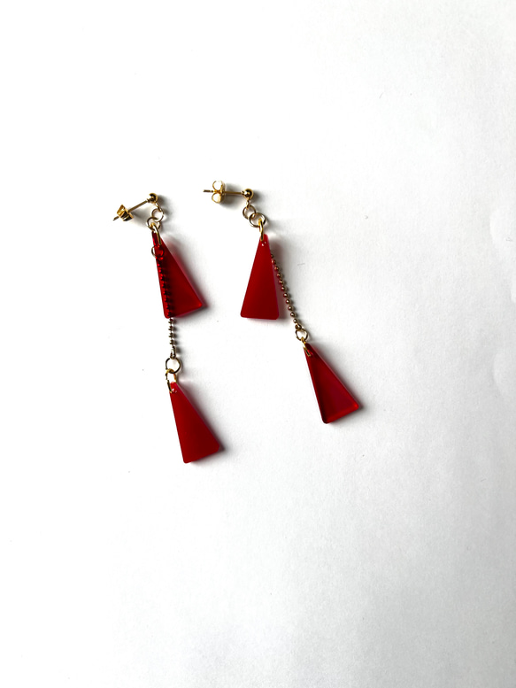 トライアングルトライアングル　ピアス/イヤリング 5枚目の画像