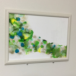 紫陽花の水彩画原画フレーム付き送料無料 絵画 takakei 通販 14206720