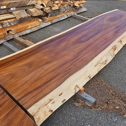 ブビンガ 一枚板 ダイニング テーブル 最上杢 特大 リビング おしゃれ