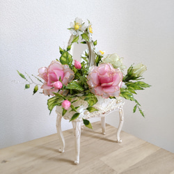 胡蝶蘭♡ホワイト♡鉢植え♡アメリカンフラワー♡ディップアート