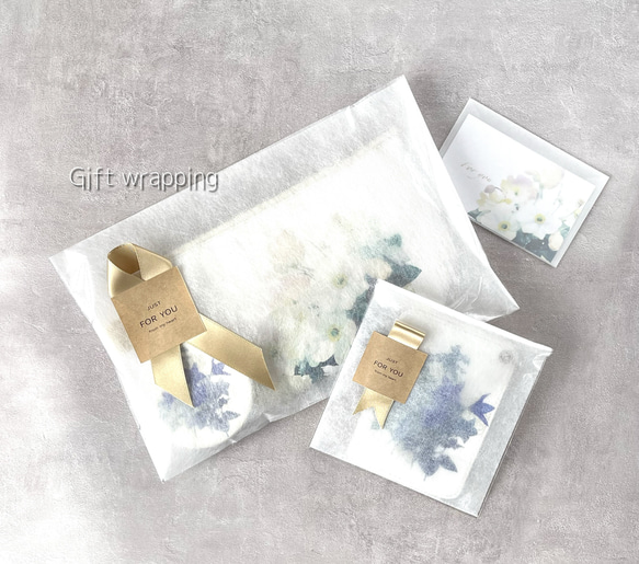 \ 母の日早割 /- 藤 - ステンレスボトル&スムースブランケットセット〈送料無料〉 16枚目の画像