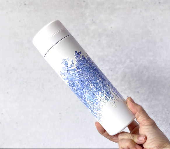 \ 母の日早割 /- 藤 - ステンレスボトル&スムースブランケットセット〈送料無料〉 10枚目の画像