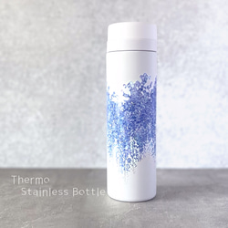 \ 母の日早割 /- 藤 - ステンレスボトル&スムースブランケットセット〈送料無料〉 3枚目の画像