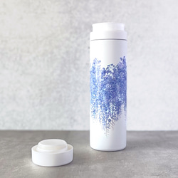 \ 母の日早割 /- 藤 - ステンレスボトル&スムースブランケットセット〈送料無料〉 4枚目の画像