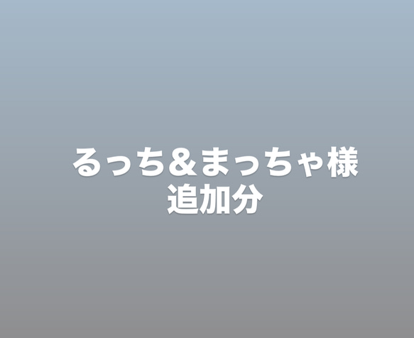 るっち様専用ページ 1枚目の画像
