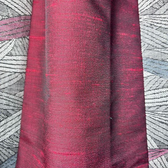 SALE ウール生地　ギャザースカート　フリーサイズ 着物リメイク　普段着 10枚目の画像