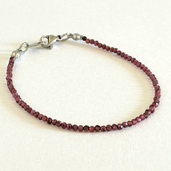 ガーネット 16cm ブレスレット 11枚目の画像