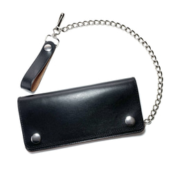 USA製スタッズ トラッカーウォレット ミニ財布 チェーン付き ホース