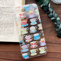 茶杯透明手機殼 | 茶杯透明智慧型手機殼 第1張的照片