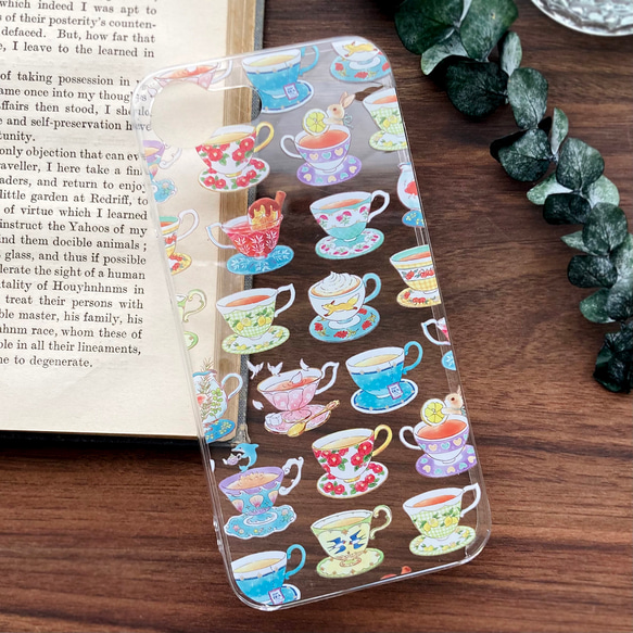 茶杯透明手機殼 | 茶杯透明智慧型手機殼 第1張的照片