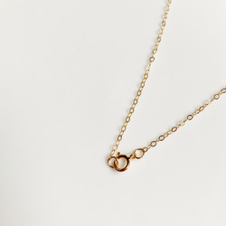 14KGF アクアマリン ピアス＆ネックレスセット 12枚目の画像