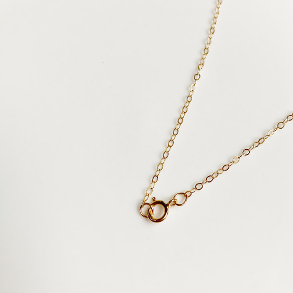 14KGF アクアマリン ピアス＆ネックレスセット 12枚目の画像