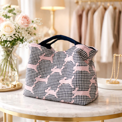 ⚮̈ミナペルホネン ヌッピバッグ➕（プラス）swing blue トートバッグ