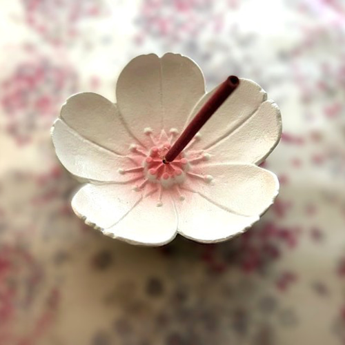 香立 桜 南部鉄器 ディフューザー・アロマポット 水沢鋳物工業協同組合