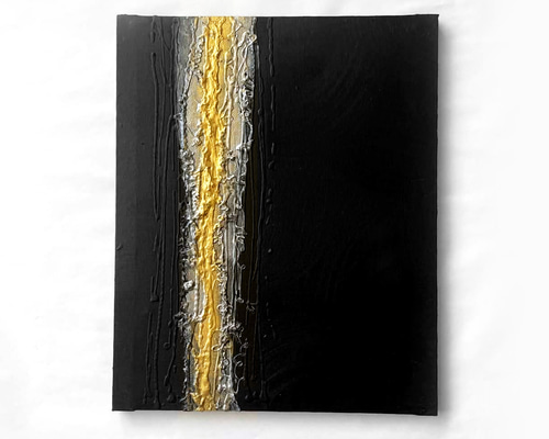 金とブラウン系の現代アート　絵画　テクスチャーアート　アートパネル　抽象画 1cbb735ce2baf89be4cae9b6b26e00