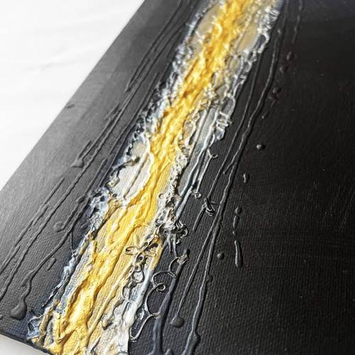 lovepipipi｜黒と金のテクスチャーアート2枚組｜絵画・現代アート 金と黒の現代アート テクスチャーアート モダン インテリア 壁掛け