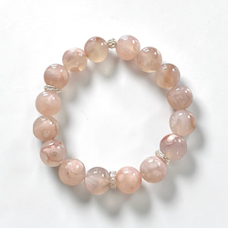 ☆一点物《灰霜桜瑪瑙》チェリーブロッサムアゲート 桜瑪瑙 天然石