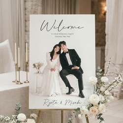 ミールヘーデン】（60×60）結婚式 ましかく カード ウェルカムスペース