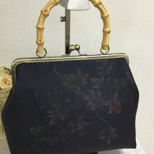 花ぷらら・春のお出かけ・オリジナル・洋服でも着物でも使える・大島紬