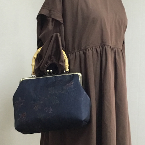 花ぷらら・春のお出かけ・オリジナル・洋服でも着物でも使える・大島紬