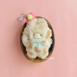 綿菓子みたい♡フワフワゆめかわダルマちゃん うさぎタイプ④