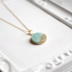 【訂製款】樹脂藝術圓形吊墜（阿波羅聖樹） 第7張的照片