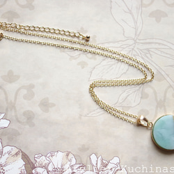 【訂製款】樹脂藝術圓形吊墜（阿波羅聖樹） 第5張的照片