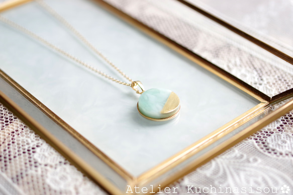 【訂製款】樹脂藝術圓形吊墜（阿波羅聖樹） 第6張的照片