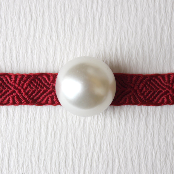 ●帯留/帯留め pearl18 1枚目の画像