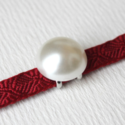 ●帯留/帯留め pearl18 2枚目の画像