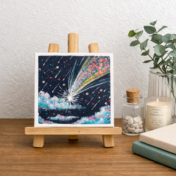 クリスマスリース クリスマス アートパネル プレゼント 原画