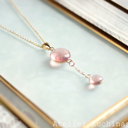 樹脂藝術雙水滴吊墜“天堂綻放” 第6張的照片