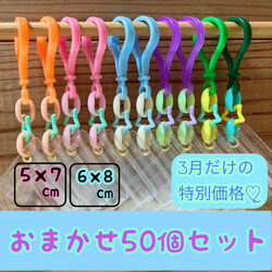 NO.203 50個 【袋サイズが選べる 】 キャンディバッグ キーホルダー