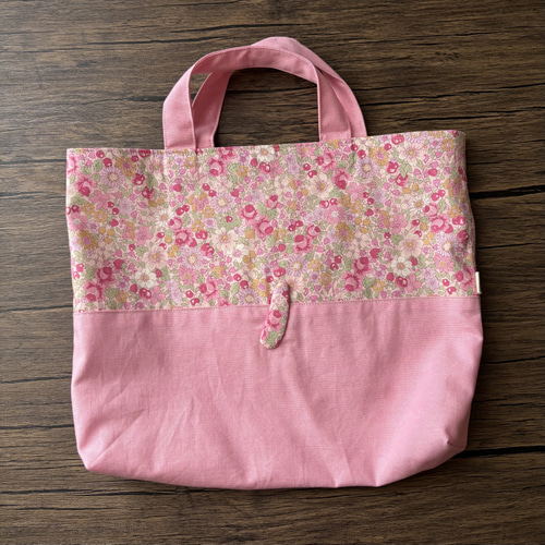 25×30/マチあり】生えねこのお道具袋 レッスンバッグ みょん