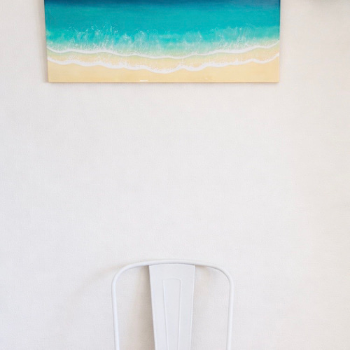 セミオーダー 80cm×30cm 海アート 選べる3つの海 レジンアート 深呼吸