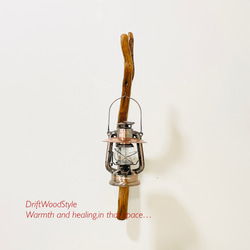 流木インテリア ランプや小物を飾れる天然流木の壁掛けスタンド ランタン 置物 北欧 照明 自然 N29 9枚目の画像