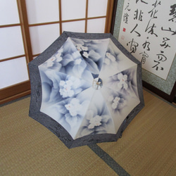 日傘、着物手作り、村山大島紬 本場村山大島紬の着物から日傘 傘・日傘 MICHI 通販 17850364｜Creema