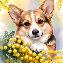 オリジナル 生地 パネル生地 ハンドメイド素材 犬柄 ヨーキー