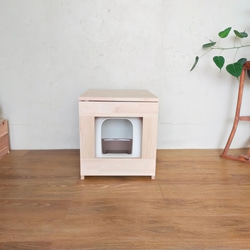 デオトイレ快適ワイドにぴったりな 猫トイレカバー ハウス・小屋 仔猫