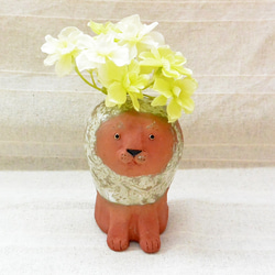 アロマプレート 四葉のクローバー（B） テントウムシ 陶器・陶芸 植物